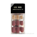 Private Label Nails Jelly Natural Press On Nails